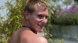Blond Str8 hunk Liam 