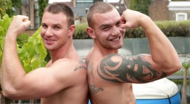 Bulging Straight Muscles  
