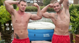 Bulging Straight Muscles  