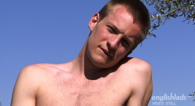 Tall, Blond, Defined Str8 Lad James 