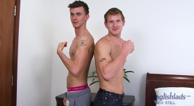 Straight Boxer Reece Sucks His First Cock 