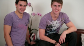 Dan & Phil Showing off Their Massive Cocks 