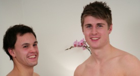 Dan & Phil Showing off Their Massive Cocks 