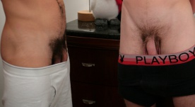 Dan & Phil Showing off Their Massive Cocks 