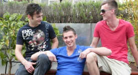 Straight PT Reece Fucks Justin and Sam 
