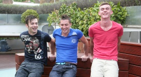 Straight PT Reece Fucks Justin and Sam 