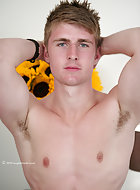 New boy Dan creates a tall and imposing figure and at over 6ft he is pretty in your face! As he strips off to his briefs he shows his body is both lean and muscular and when he drops his briefs its clear his cock is in perfect proportion if not a little o